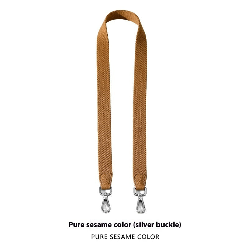 Canvas Broadband Solid Color Backpack Shoulder Strap Canvas Broadband Solid Color Backpack Shoulder Strap